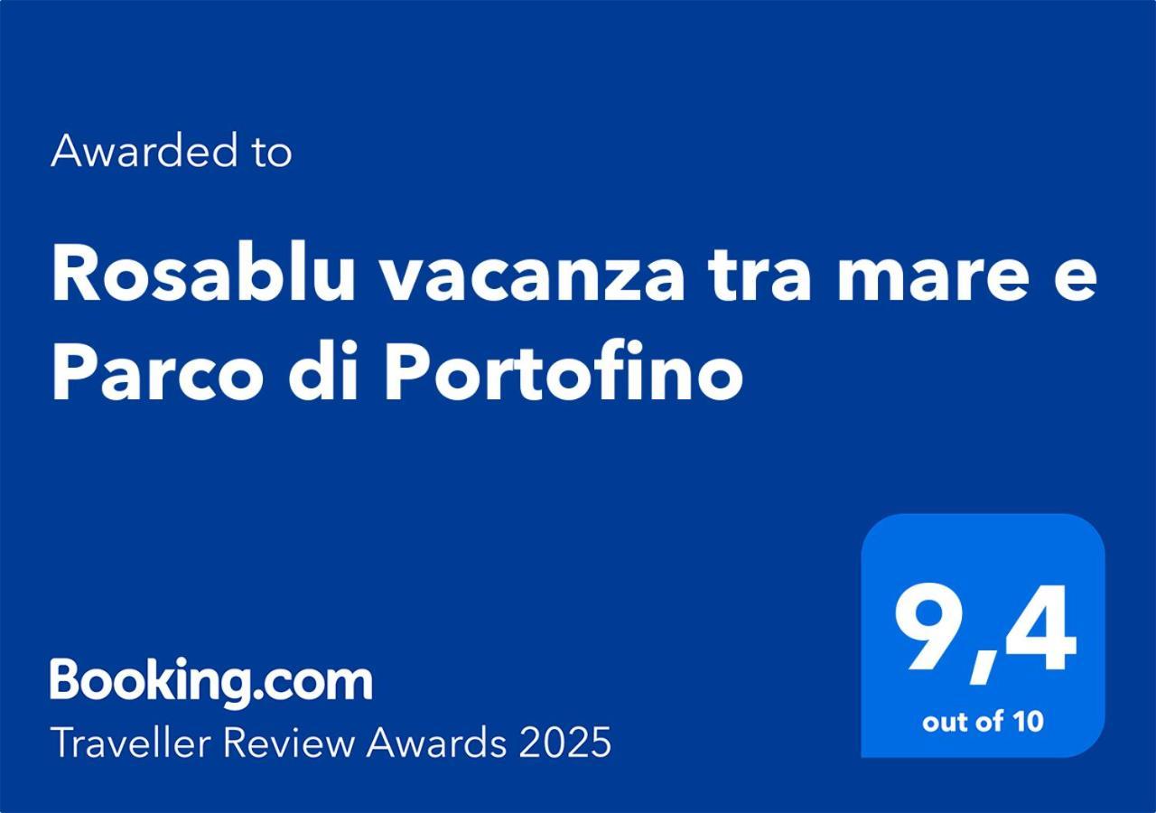 Rosablu Vacanza Tra Mare E Parco Di Portofino Camogli Buitenkant foto